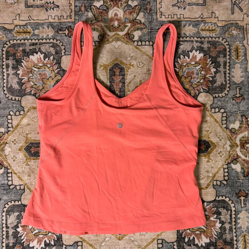 Lululemon Align Waist Length Tank Top in Raspberry Cream Color Bright Pink 12 - Picture 12 of 14